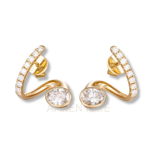 Lab Grown Earrings #0094