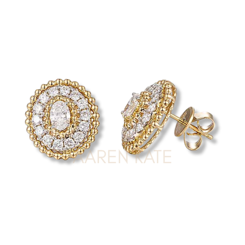 Lab Grown Earrings #0097