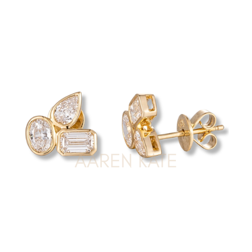 Lab Grown Earrings #0106