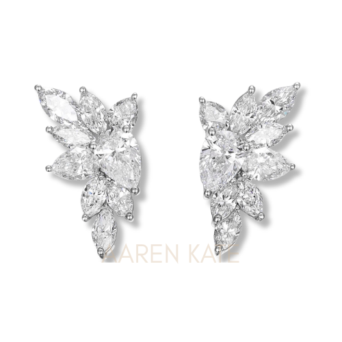 Lab Grown Earrings #0114