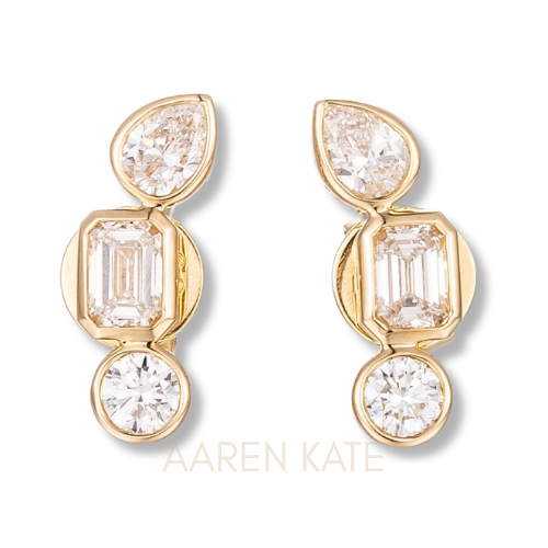 Lab Grown Earrings #0129