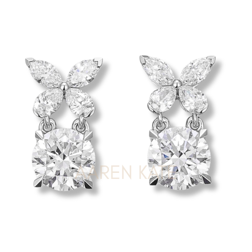 Lab Grown Earrings #0144
