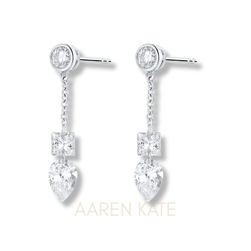 Lab Grown Earrings #0214