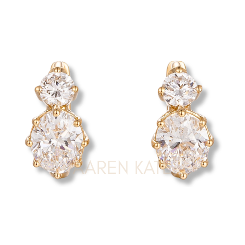 Lab Grown Earrings #0059