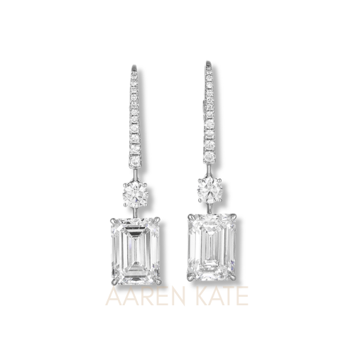 Lab Grown Earrings #0015