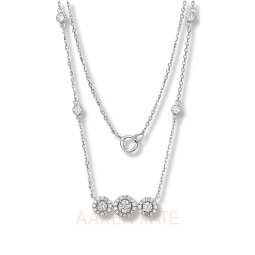 Lab Grown Necklace #0027