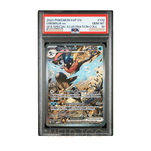 #132 PSA10 Greninja ex P [SVP EN 132](Scarlet & Violet _Shrouded Fable Greninja ex Special Illustration Collection_)