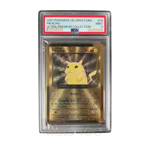 #58 PSA9 Pikachu C _Metal Card [58_102](Promotional Card)