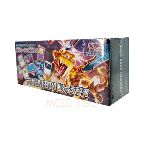 Pokemon Card Game Scarlet & Violet Deck Build Box Ruler of the Black Flame