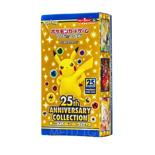Pokémon Card Game Sword & Shield Expansion Pack 25th Anniversary Collection Box