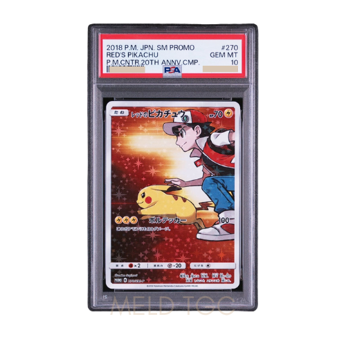 #270 PSA10 Red's Pikachu_ PROMO[SM-P 270](SM-P Promotional cards)