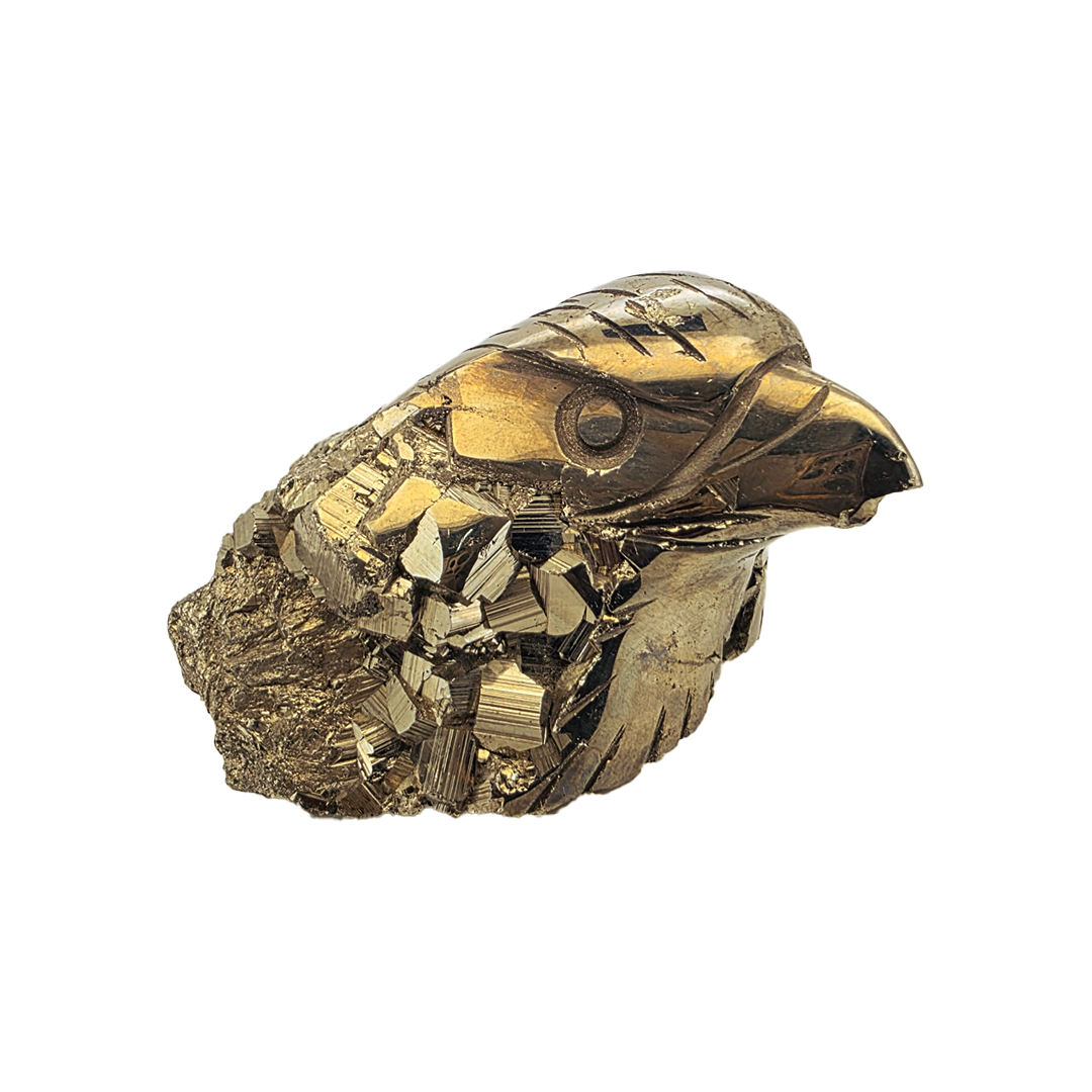 Pyrite Eagle Head