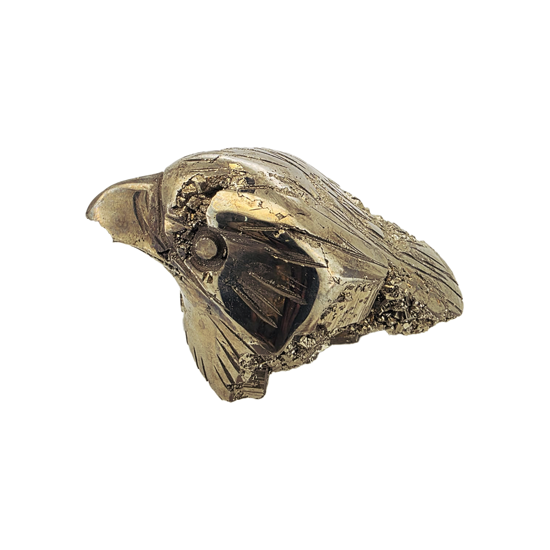 Pyrite Eagle Head