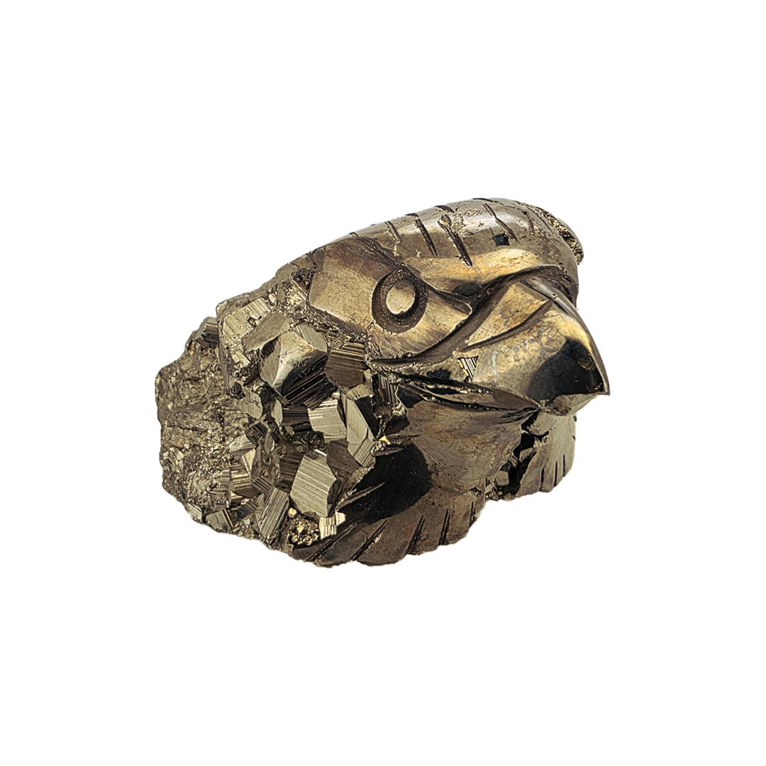 Pyrite Eagle Head