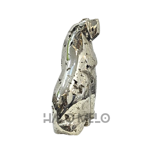 Peruvian Pyrite Dog Carving #25